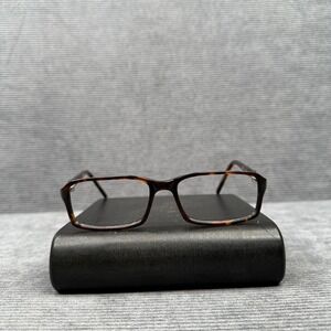 Randy Jackson RS 6012 Tortoise Rectangular‎ Y2K Eyeglasses Frames 145" Zyloware